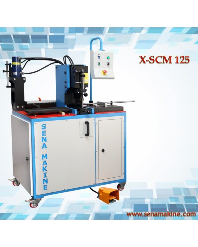 Bakır Bara Bükme Delme Kesme Makinası W - SCM 125