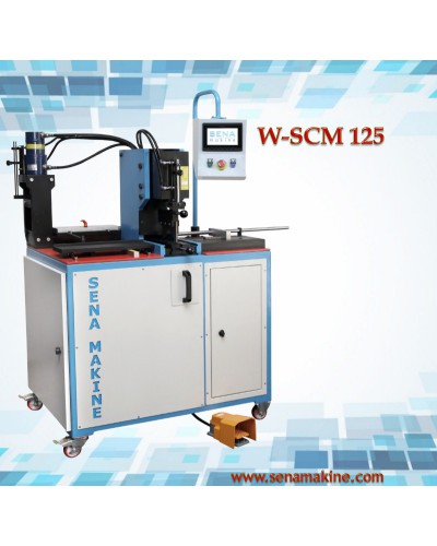 Bakır Bara Bükme Delme Kesme Makinası W - SCM 125